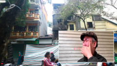 Vụ cháy nhà ở phố cổ Hà Nội, 4 người tử vong: Em trai khóc lặng, dùng xà beng phá cửa cứu gia đình anh nhưng bất thành