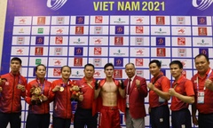 SEA Games 31: Đội tuyển kickboxing Việt Nam xuất sắc giành 5 Huy chương Vàng 