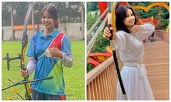 SEA Games 31: Nhan sắc xinh đẹp của nữ cung thủ được mệnh danh  "mũi tên vàng "