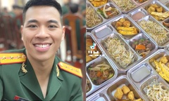  "Anh nuôi " lập kênh TikTok, tiết lộ bữa ăn của chiến sĩ quân đội