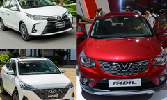 Top 5 mẫu ô tô được người Việt yêu thích nhất năm 2021