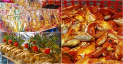 Nhộn nhịp thị trường đồ lễ cúng ông Công ông Táo 