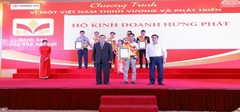 Hộ kinh doanh Hưng Phát được vinh danh Top 10 Sản phẩm tốt nhất cho gia đình Việt năm 2022.