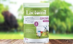 Lactomil Grow - Sữa non kết hợp tinh chất tổ yến cao cấp hỗ trợ cho trẻ tăng chiều cao, phát triển trí não toàn diện