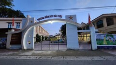 Nghi Sơn, Thanh Hóa:  Rơi từ tầng hai, một học sinh mầm non chấn thương nặng