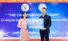[Hà Nội] Champion Group tài trợ 200 suất học bổng tiếng Anh trẻ em 4 – 10 tuổi cho The Bee English trị giá 5,37 tỷ đồng.