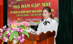 CEO Thùy Linh “trao yêu thương về quê hương” nhân kỷ niệm 40 năm ngày Nhà giáo Việt Nam 20/11