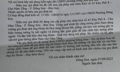 Bỉm Sơn – Thanh Hoá: Cần giải quyết dứt điểm công trình xây dựng không phép tại cổng Nam Chợ năm tầng