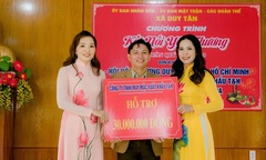 Á Hậu Quý Hương và Á Khôi Hồng Thoa cùng nhau làm thiện nguyện nhân dịp xuân về tại quê hương Duy Xuyên