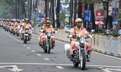 TP Hồ Chí Minh: Tổ chức ra quân cao điểm bảo đảm trật tự, an toàn giao thông Tết Nguyên đán và Lễ hội xuân 2023 
