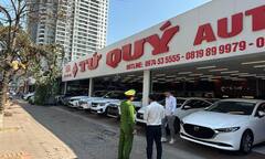 Hà Nội: Công an phường Dịch Vọng ra quân lập lại trật tự đô thị và an toàn giao thông
