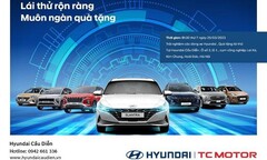 CHƯƠNG TRÌNH “LÁI THỬ RỘN RÀNG - MUÔN NGÀN QUÀ TẶNG” CÙNG HYUNDAI CẦU DIỄN