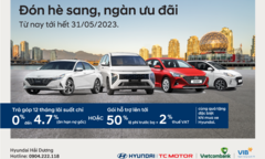 Hyundai Hải Dương triển khai chương trình ưu đãi đặc biệt “Đón hè sang – Ngàn ưu đãi”