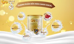 Thực hư Sữa non Canxi Gocal 3+ hiệu quả gấp 15 lần nhờ Công nghệ Lipo-Colos