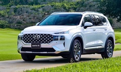 Bảng giá xe ô tô Huyndai mới nhất tháng 8/2021: Hyundai SantaFe giảm giá 30 triệu đồng 