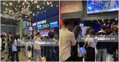  "Đào, Phở và Piano " cháy vé tại rạp tư nhân, người mua xếp hàng dài khó tin