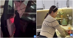 Diễn viên Lan Phương tiết lộ gặp nhiều khó khăn ở tháng cuối thai kỳ