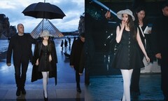 Lưu Diệc Phi xuất hiện với tạo hình gây thất vọng tại show diễn của Louis Vuitton