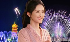 Đài truyền hình bắn pháo hoa chúc mừng thành tích tốt của  "Dữ phượng hành "
