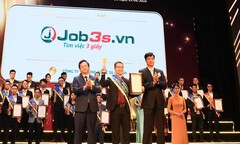 Nền tảng tuyển dụng Job3s.vn vinh dự nhận Giải thưởng Sao Khuê 2024