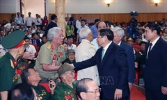 Thủ tướng Phạm Minh Chính gặp mặt, tri ân các chiến sĩ Điện Biên