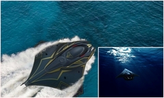 Tàu ngầm Kronos của Ukraine: Lấy cảm hứng từ cá đuối, có thể lặn sâu gần 250m