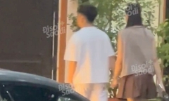 Chồng cũ MC Mai Ngọc  "tay trong tay " với gái trẻ sau 1 tháng ly hôn