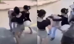 Nghệ An: Nữ sinh lớp 8 bị chặn đánh hội đồng trước mặt nhiều bạn học