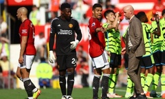 Để thua 0-1 trước Arsenal, Man Utd chạm mốc tệ nhất trong 53 năm