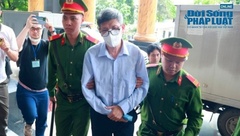 Cựu Bộ trưởng Bộ Y tế Nguyễn Thanh Long sút cân, tóc bạc trắng hầu tòa phúc thẩm