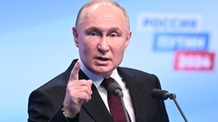 Ông Putin lần đầu lên tiếng về lý do thay Bộ trưởng Quốc phòng