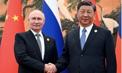 Tổng thống Putin bắt đầu chuyến thăm Trung Quốc