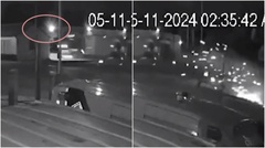 Video: Ô tô bay lên không, đâm vào cột điện và tòa nhà 