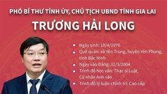 Thủ tướng Chính phủ bổ nhiệm Thứ trưởng Bộ Nội vụ