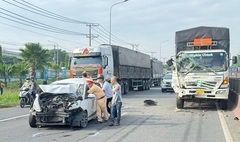 Tin tức tai nạn giao thông mới nhất ngày 1/6: Tai nạn liên hoàn trên quốc lộ 1