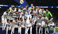 Real Madrid lập loạt kỷ lục, vô địch Champions League 2023/2024
