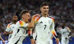 Bảng xếp hạng EURO 2024 mới nhất: Đội tuyển Đức giành ngôi đầu bảng A