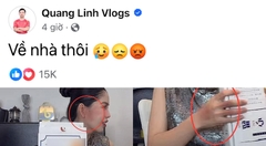 Chia sẻ gây chú ý của Quang Linh Vlogs giữa tâm bão Hằng Du Mục bị chồng đánh