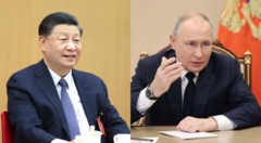 Tổng thống Nga Vladimir Putin gặp Chủ tịch Trung Quốc Tập Cận Bình ở Kazakhstan