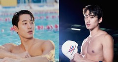 Cận cảnh visual  "nam thần bơi lội " Thái Lan khiến hội chị em  "dậy sóng "