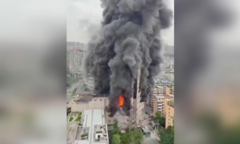 Cháy lớn ở trung tâm thương mại tại Trung Quốc, 16 người thiệt mạng