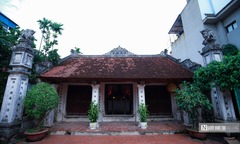 Nếp nhà thờ đơn sơ tại làng Lại Đà - quê hương của Tổng Bí thư Nguyễn Phú Trọng