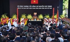 Lời cảm ơn của Ban Lễ tang Nhà nước và gia đình Tổng Bí thư Nguyễn Phú Trọng