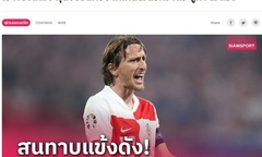Báo Thái Lan sốc trước thông tin CLB Bình Dương muốn chiêu mộ Luka Modric
