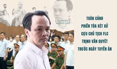 Toàn cảnh phiên tòa xét xử cựu Chủ tịch FLC Trịnh Văn Quyết trước ngày tuyên án