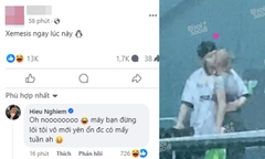 Phản ứng bất ngờ của Xemesis khi bị réo tên trong bài Xoài Non khóa môi Gil Lê