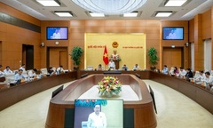 Khai mạc phiên họp chuyên đề pháp luật tháng 8 của UBTVQH