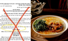 Bộ VHTTDL đề nghị xử lý người tung tin cháo lươn là Di sản văn hóa phi vật thể quốc gia