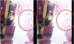 Video: Người phụ nữ bị sét đánh khi đang rửa bát trong bếp 