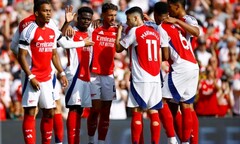 Hạ  "bầy sói " Wolverhampton, Arsenal thắng thuyết phục ở Ngoại hạng Anh